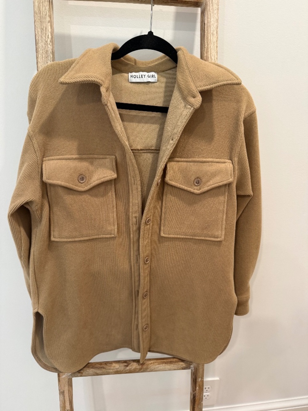 Holley Girl Tan Shacket